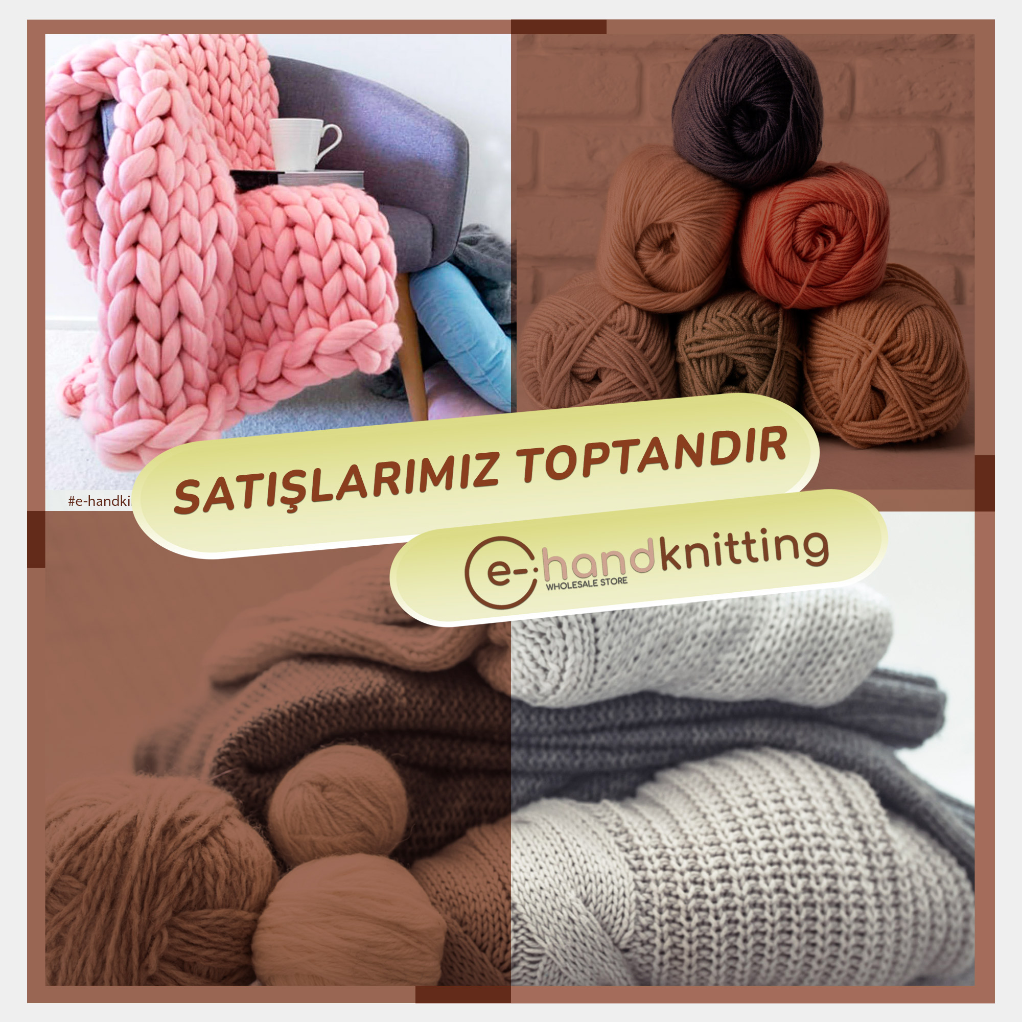 E-handknitting - Satışlarımız Toptandır.